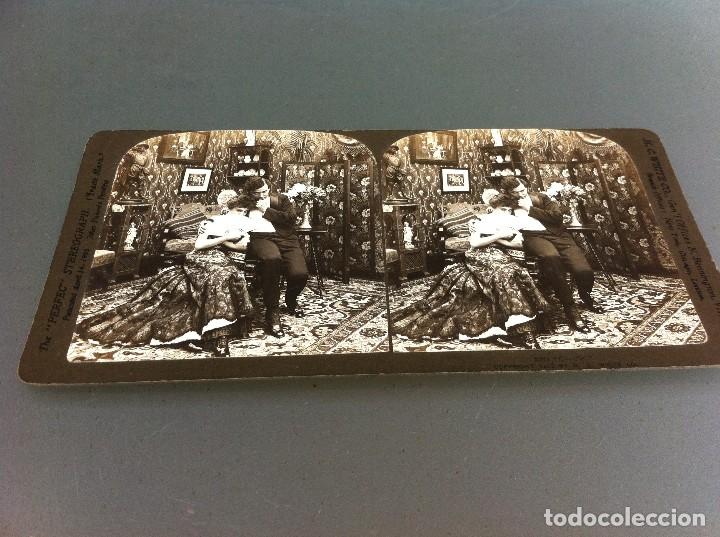 Fotografia antica: FOTOGRAF&Iacute;A ESTEREOSC&Oacute;PICA (THE PERFECT STEREOGRAPH) CAUGHT. 1903