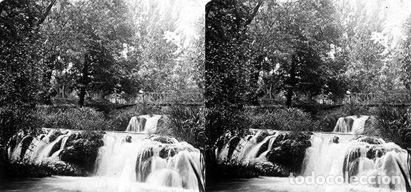 Fotografia antiga: NO SE DONDE ES. PRINCIPIO 1900 - CRISTAL POSITIVO ESTEREOSCOPICO
