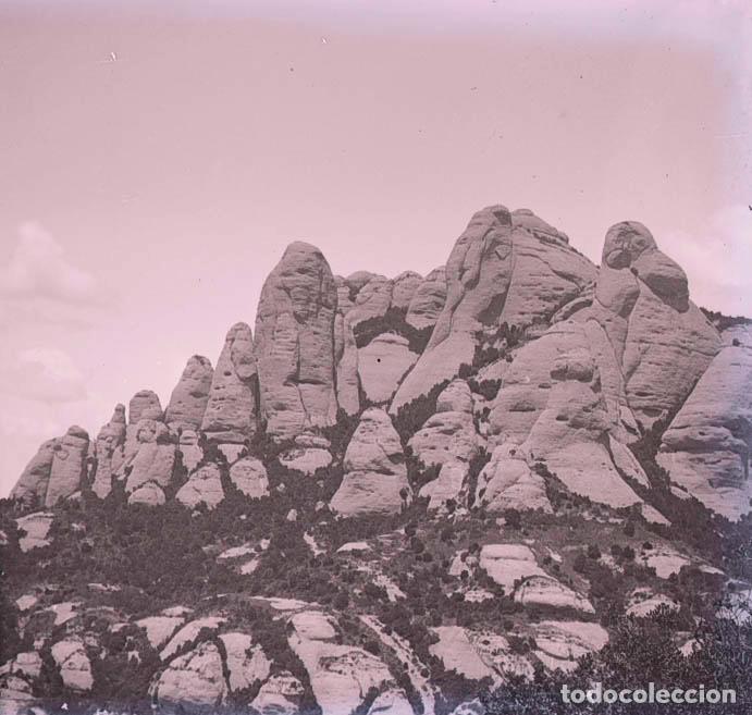 Fotografia antica: Montserrat.Grandes rocas. Paisaje. Preciosa imagen-1. c. 1935