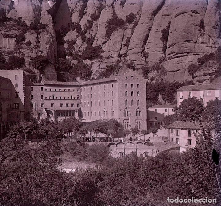 Fotografia antica: MONTSERRAT. Monasterio antes de la guerra.c. 1920