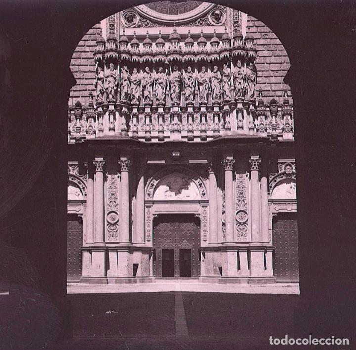 Antique Photography: MONTSERRAT. 1920 Atrio y nueva fachada. c.1920