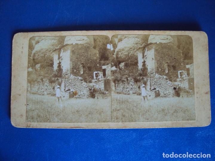 Photographie ancienne: (ES-181003) ESTEREOSCOPICA DE MONTSERRAT - RUINAS DE LA TRINIDAD
