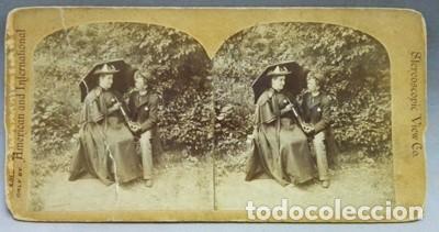 Photographie ancienne: FOTOGRAFIA ESTEREOSCOPICA. SOLO ONLY BY AMERICAN AND INTERNATIONAL. STEREOSCOPIC VIEW CO.