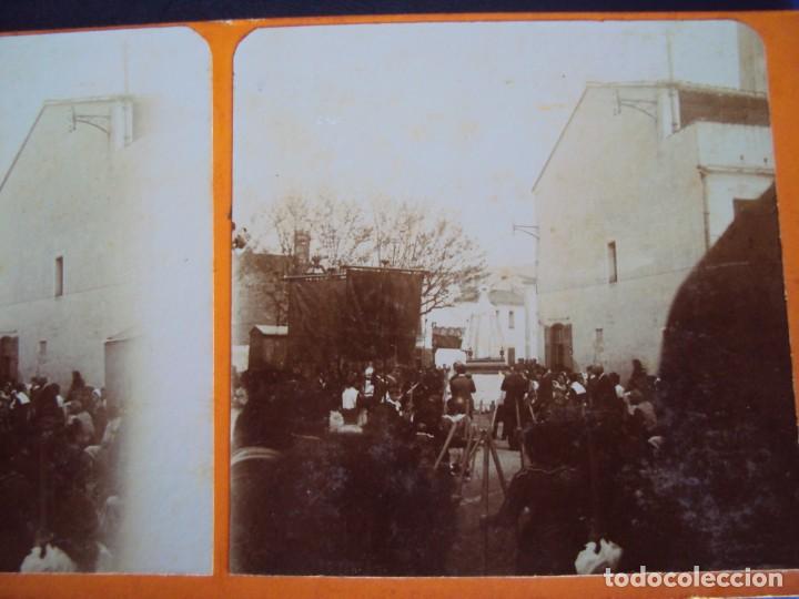 Photographie ancienne: (ES-181009) ESTEREOSCOPICA DESCONOCIDA - PROCESION