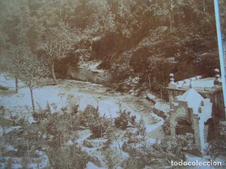 Photographie ancienne: (ES-181036) ESTEREOSCOPICA DE MONTSERRAT - FUENTE Y JARDINILLOS