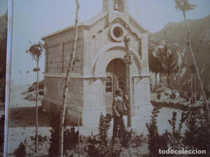 Fotografia antica: (ES-181045) ESTEREOSCOPICA DE MONTSERRAT - ERMITA DE LOS APOSTOLES