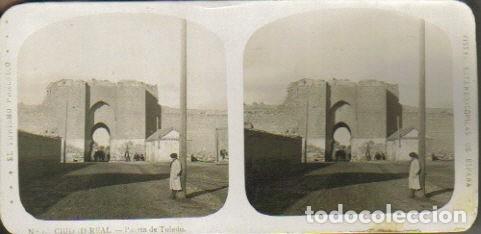 Photographie ancienne: El Turismo Pr&aacute;ctico. Vistas Estereosc&oacute;picas de Espa&ntilde;a. Ciudad Real. - 12 vistas. Serie completa. Bue