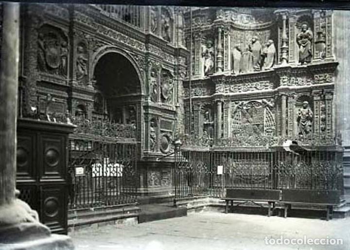 Photographie ancienne: FOTOGRAFIA ESTEREOSCOPICA EN CRISTAL INTERIOR DE CATEDRAL NO LOCALIZADA, A&Ntilde;OS 1920 APROX., MIDE 13 X