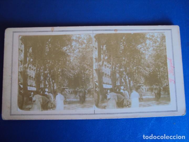 Fotograf&iacute;a antigua: (ES-190311)FOTOGRAFIA ESTEREOSCOPICA DE BARCELONA-RAMBLAS.J.MIQUEL