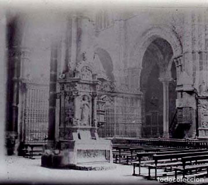 Fotograf&iacute;a antigua: FOTOGRAFIA ESTEREOSCOPICA EN CRISTAL DE IGLESIA O CATEDRAL, NO LOCALIZADA, A&Ntilde;OS 20, POSITIVO, MIDE 1