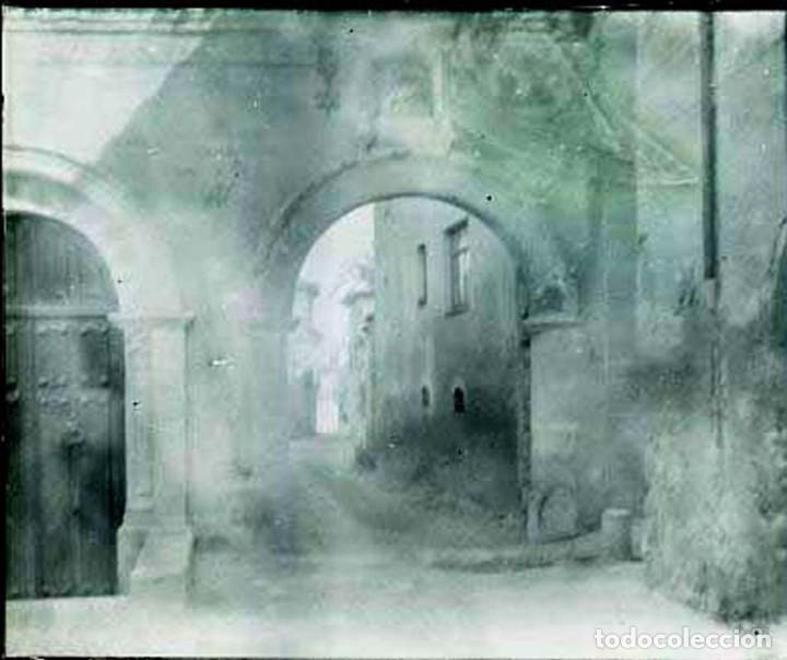 Fotografia antiga: FOTOGRAFIA ESTEREOSCOPICA EN CRISTAL, NO LOCALIZADA, Negativo que ha sido positivado para el mejor v