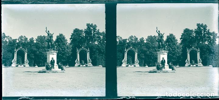 Fotograf&iacute;a antigua: LA GRANJA NEGATIVO CRISTAL ESTEREOSC&Oacute;PICA