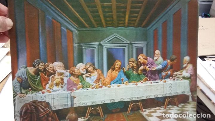 Fotograf&iacute;a antigua: FOTOGRAFIA ESTEREOSCOPIACA DE LA &Uacute;LTIMA CENA TAMA&Ntilde;O 30X40