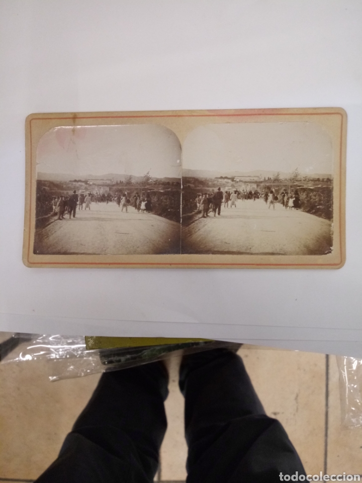 Antique Photography: Subida al convento de p.p. franciscanos. Onteniente.(Ontinyent)