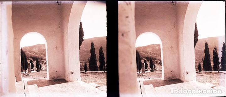 Fotografia antiga: ARTANA CASTELLON CALVARIO NEGATIVO DE CRISTAL