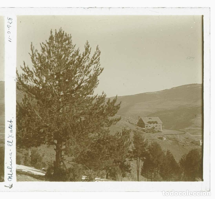 Photographie ancienne: CENTRE EXCURSIONISTA DE CATALUNYA. El Xalet. La Molina. 11/3/1928