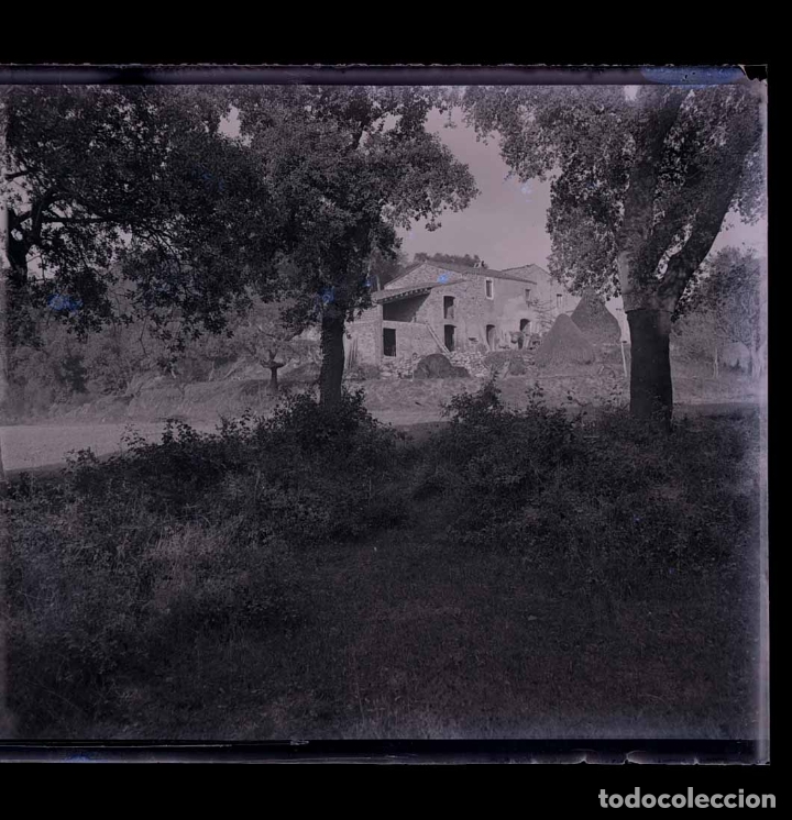 Fotografia antica: Catalaunya. Masia. Preciosa imagen. c. 1930