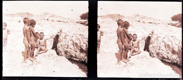 Fotograf&iacute;a antigua: CIEZA NEGATIVO CRISTAL ESTEROSCOPICO