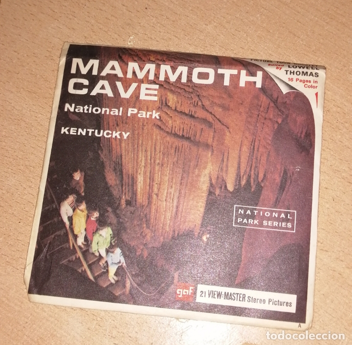 Fotograf&iacute;a antigua: VIEW MASTER MAMMOTH CAVE - Foto 1