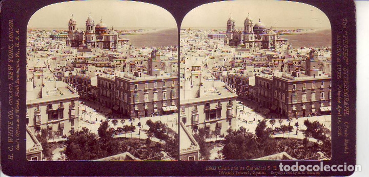 Antique Photography: CADIZ Y LA CATEDRAL-ESPA&Ntilde;A
