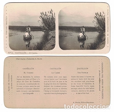 Antique Photography: FOTOGRAFIA ESTEREOSCOPICA.EL CUADRO, CASTELLON, N&ordm; 11 - P-ESTEO-146