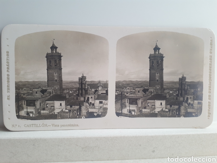Antique Photography: CASTELL&Oacute;N - 12 VISTAS ESTEREOSC&Oacute;PICAS