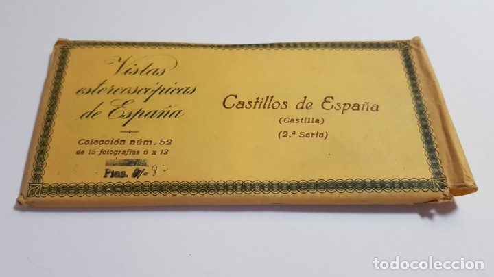 Fotografia antiga: RELLEV - VISTAS ESTEREOSCOPICAS DE ESPA&Ntilde;A - COLECCION 52 CASTILLOS DE ESPA&Ntilde;A CASTILLA 2 SERIE - 14