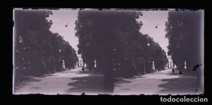 Photographie ancienne: Norte de Espa&ntilde;a. Parque. Jardin. c. 1915