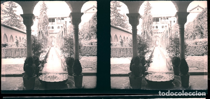 Fotograf&iacute;a antigua: GRANADA NEGATIVO CELULOIDE - Foto 1