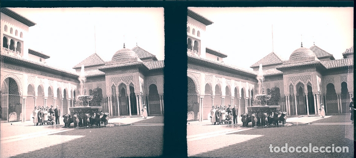 Fotograf&iacute;a antigua: GRANADA NEGATIVO CELULOIDE - Foto 1
