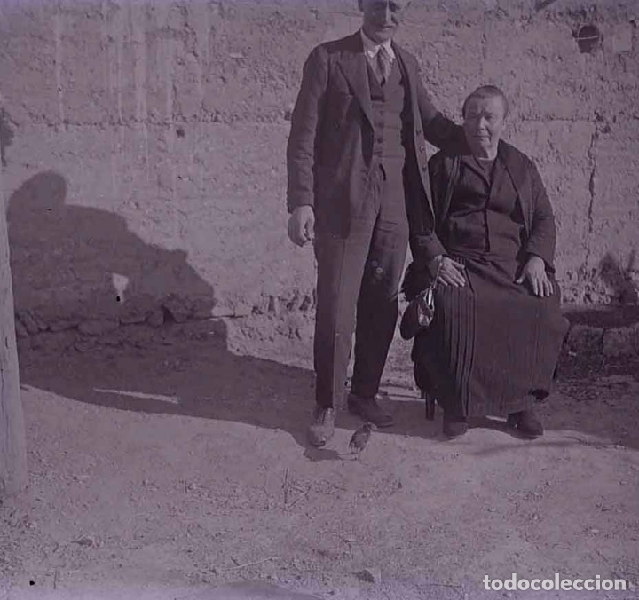 Photographie ancienne: Pareja mayor. c. 1915