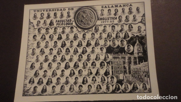 Antique Photography: ANTIGUA FOTOGRAFIA.GRADUADOS.UNIVERSIDAD SALAMANCA.FACULTAD FILOLOGIA ANGLISTICA.1977-1982