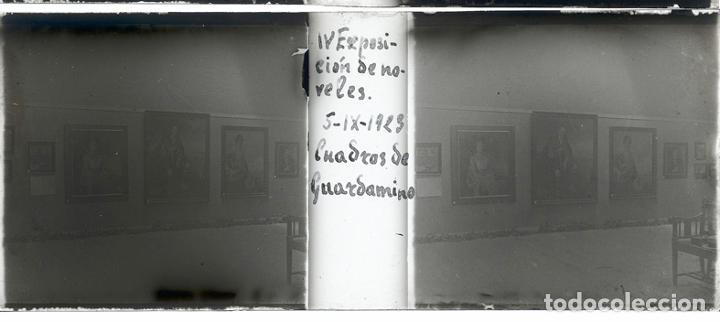 Antique Photography: GUIPUZCOA CRISTAL POSITIVO EXPOSICION ARTISTAS GUIPOZCANOS 1923