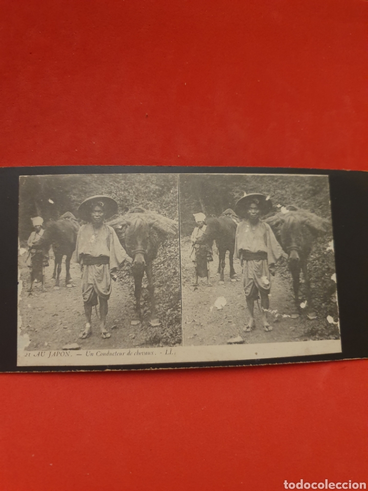 Antique Photography: Japon.Un Conducteur .1890-1900 Aprox.