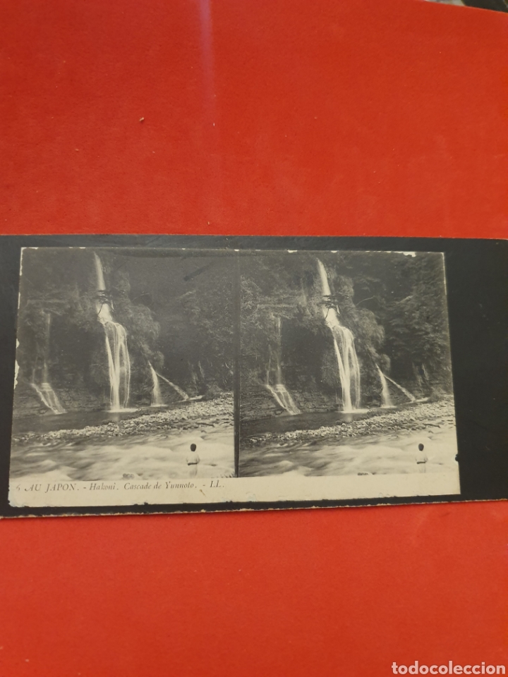 Antique Photography: Japon.Hakoni.Cascade de Yunnoto.1890-1900 Aprox.