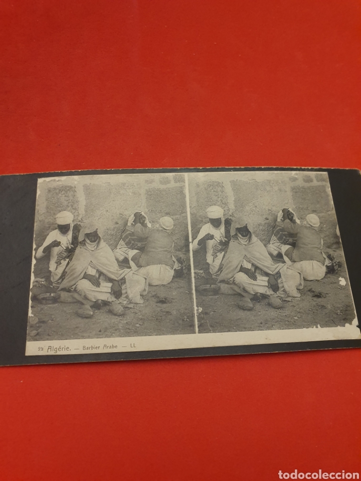 Antique Photography: Algerie. Barbier Arabe.1890-1900 Aprox.