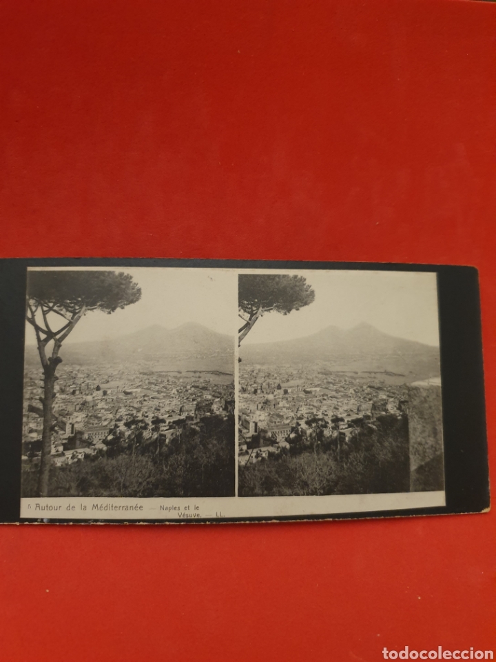 Fotografia antica: Autour de la Mediterranee.Naples et le Vesuve.1890-1900 Aprox.