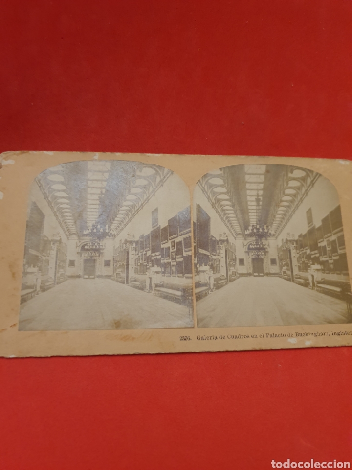 Antique Photography: Galer&iacute;a de cuadros en el palacio de Buckinghar. 1890-1900 .Aprox.