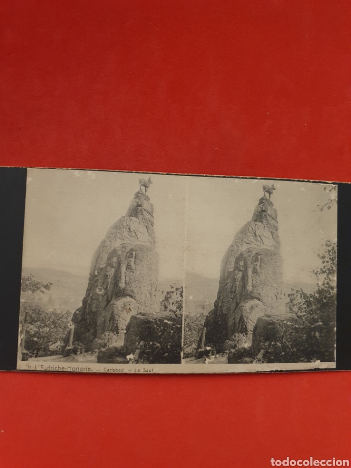 Antique Photography: L'Autriche Hongrie.Carisbad Le Saut.1890-1900 Aprox