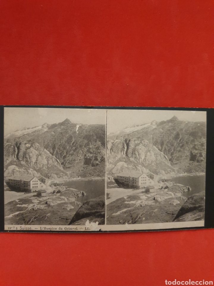 Antique Photography: Suisse. L'Hospice.1890-1900 Aprox.