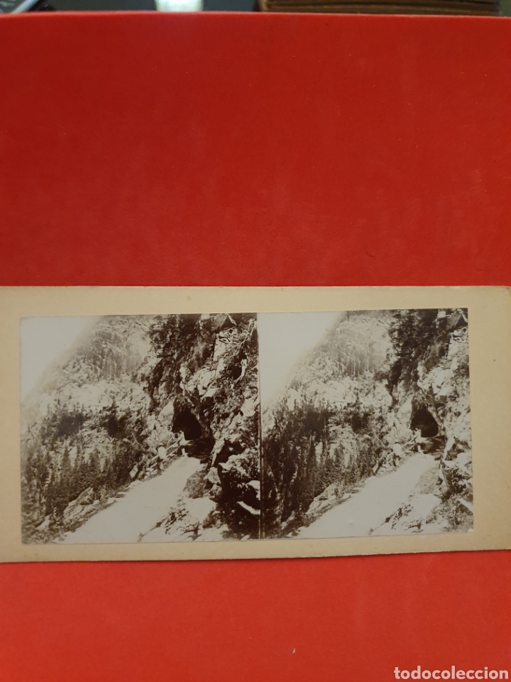 Antique Photography: Suiza.Galeria y Tunel.1890-1900 Aprox.
