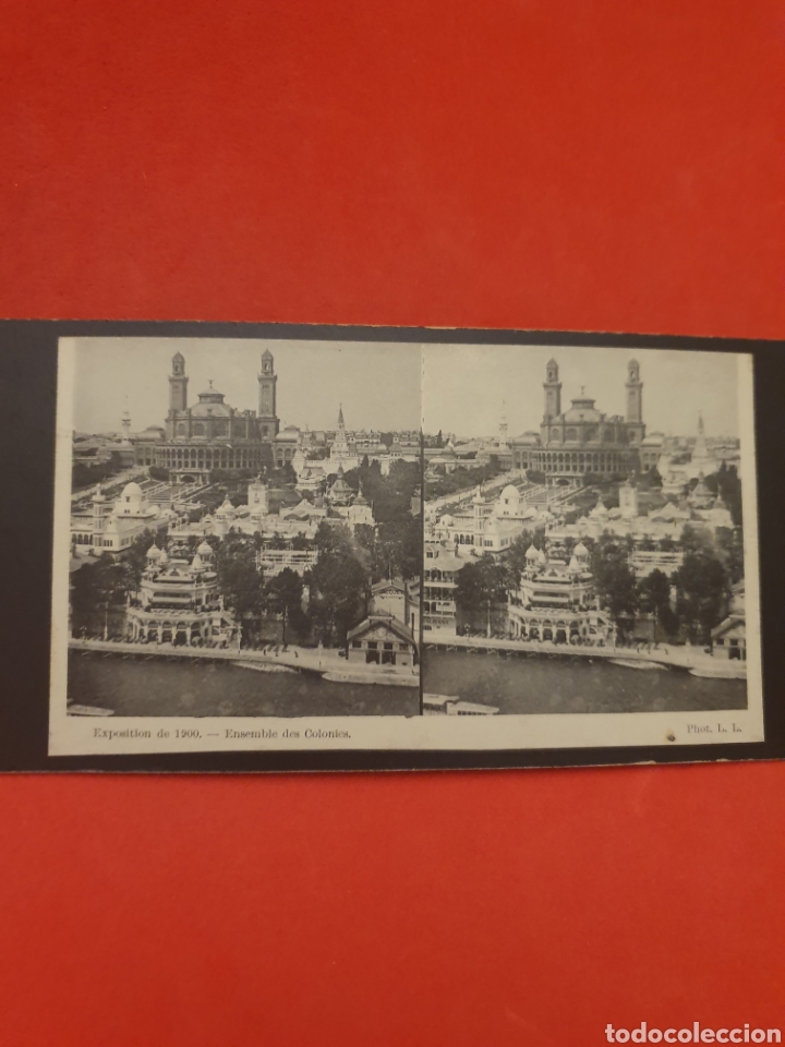 Photographie ancienne: Exposici&oacute;n de 1900.