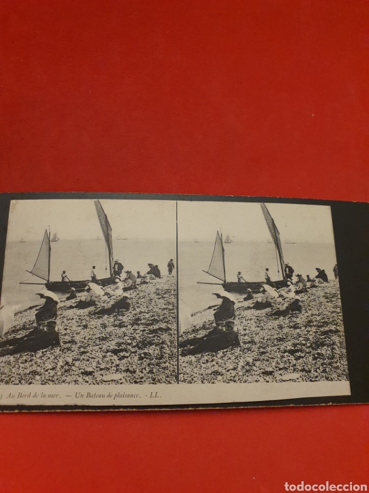 Antique Photography: Au Bord de la mer.1890-1900 Aprox.