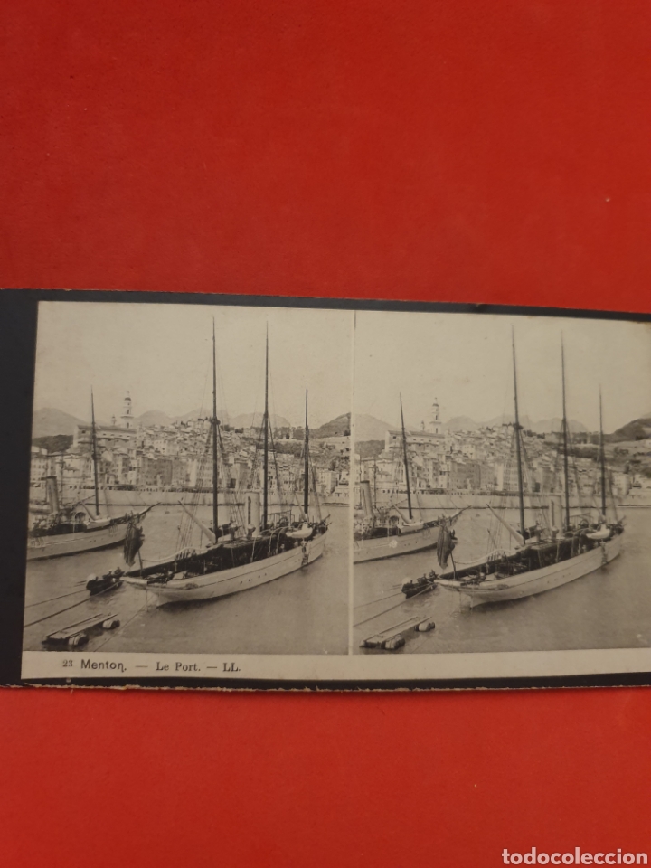 Antique Photography: Ment&oacute;n.Le Port.1890-1900 Aprox.