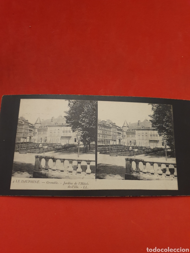 Antique Photography: Le Dauphine.Jardines de hotel Ville.1890-1900 Aprox.