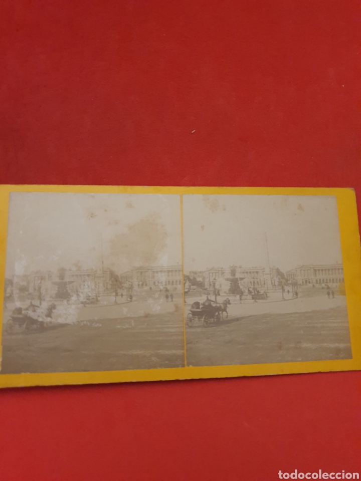 Antique Photography: Francia.Plaza de la Concordia.1890-1900 Aprox.