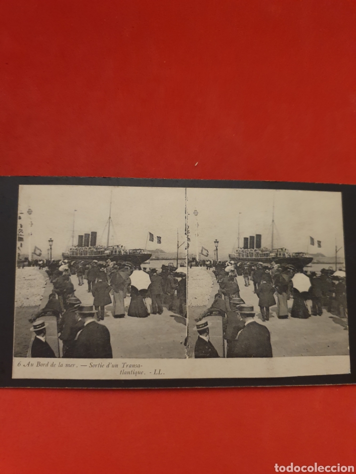 Antique Photography: Au Bord de la Mer.1890-1900 Aprox.