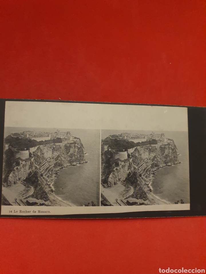 Antique Photography: Le Rocher de Monaco.1890-1900 Aprox.