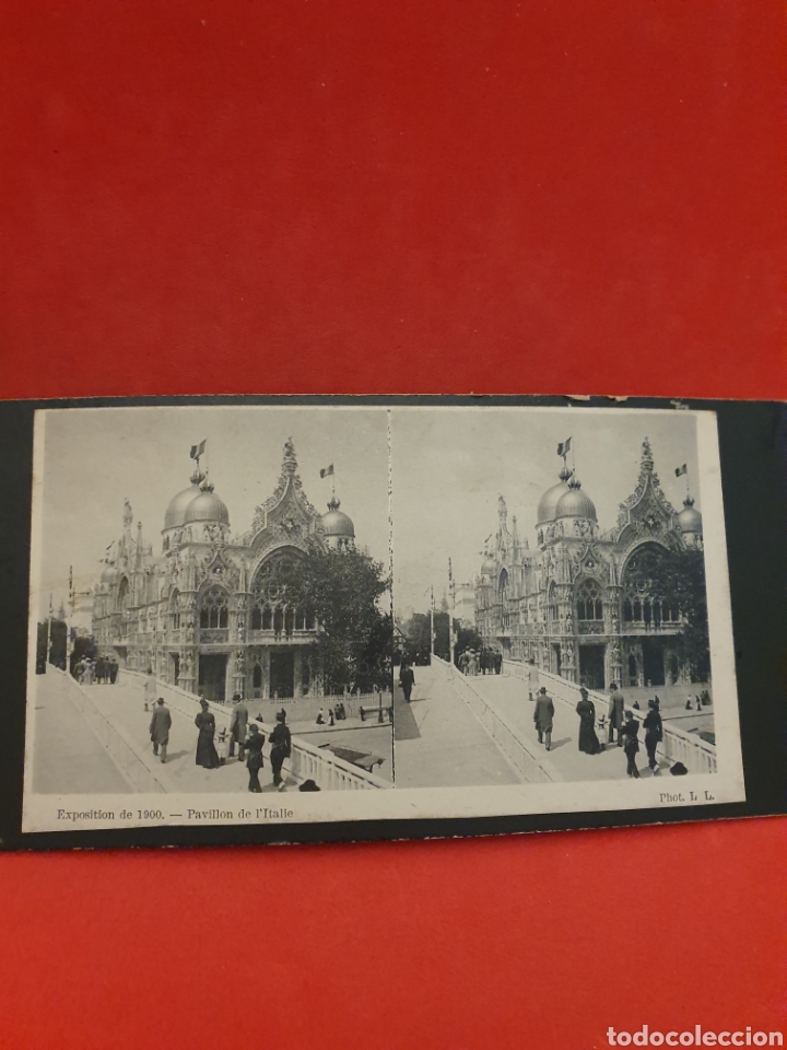 Fotografia antica: Exposicion de 1900.Pavellon de Italia.1890-1900 Aprox.