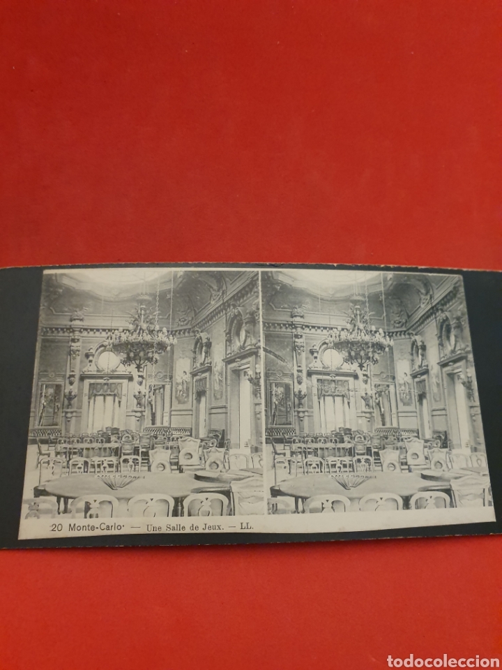 Fotografia antica: Monte Carlo. Une Salle de Jeux.1890-1900 Aprox.
